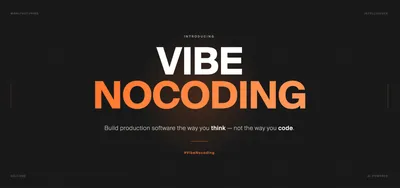 Vibe Coding Is One Thing. Vibe NoCoding Is the Necessary Compromise.